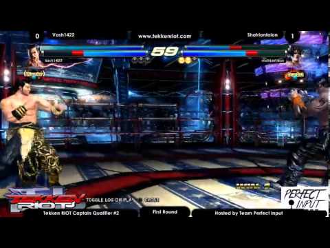 TTT2 - Tekken RIOT Captain Qualifier #2 - Vash1422 (Feng/Drag) vs ShatrianTalon (Leo/DVJ)