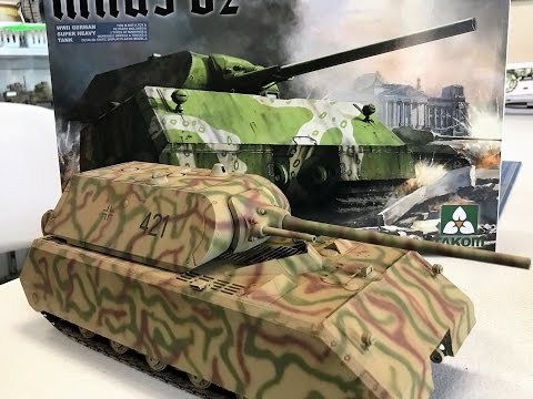 Building the Takom 1/35 Maus  188 Ton Super Heavy Tank