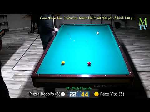 Gara MrBiliardo Gennaio2019 3Cat OttavoDiFinale Pace vs Ruzza