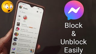 How To Block And Unblock Someone On Messenger ||MESSENGER BLOCK TO UNBLOCK