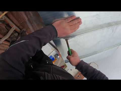 Zinkschare auf Gaube decken - Teil  16 - Dacharbeiten Colditz