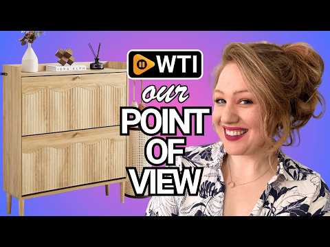 BERRYMERRY 31.5” Fluted Shoe Storage Cabinet Storage for Entryway - WTI product video review