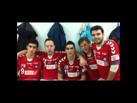 Felicitación de los jugadores del Academia Octavio Pilotes Posadas