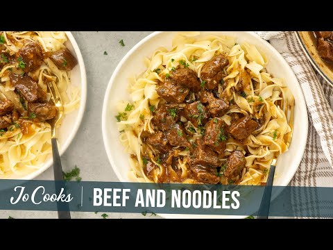 Easy Beef and Noodles Recipe | Homemade Comfort Food