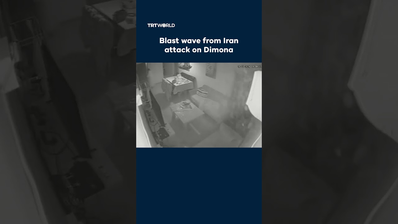 Video | Impact of Iranian attack on Israel’s Dimona caught on home camera