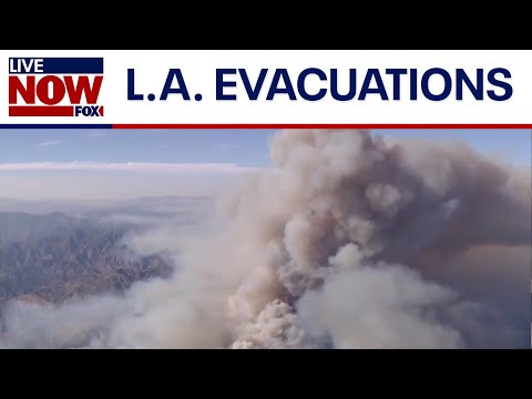 Video | LA's Canyon fires burns 1,000+ acres, forces evacuations | LiveNOW from FOX