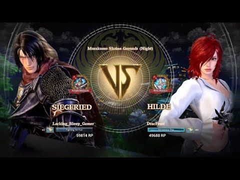 [SCVI] Lacking_Sleep_Gamer (Siegfried) vs. DracFrost (Hilde) [Ranked Match]