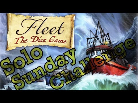 SMGSLT Solo Playthrough - Fleet The Dice Game [Solo Sunday Challenge]