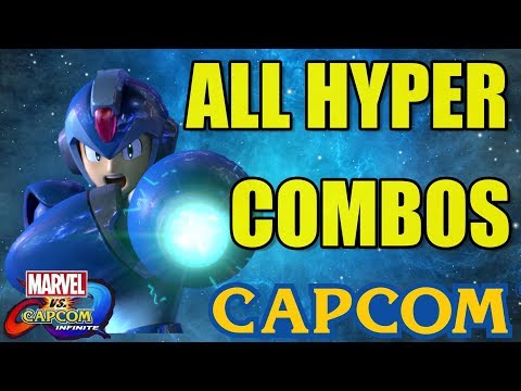 Marvel Vs Capcom Infinite All Hyper Combos With Names 4K [Capcom Side]