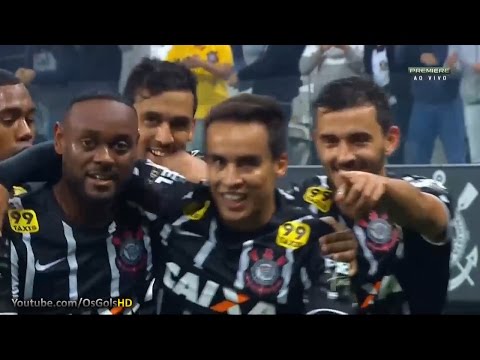 Gols, Corinthians 2 x 1 Figueirense - Brasileirão 27/06/2015