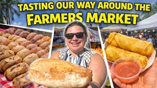 Farmers Market Food Tour | Tasting Delicious Fresh Bread, Citrus & Local Florida Finds