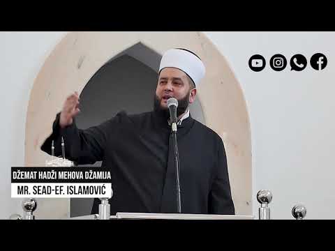 U susret ramazanu mr Sead ef  islamović