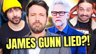 James Gunn LIED About BEN AFFLECK Wanting To Direct A DC Movie?!
