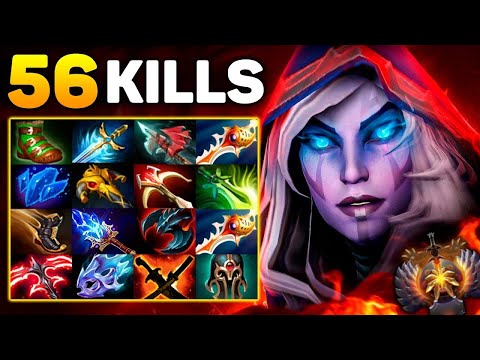 50 Kills Drow Ranger Monster Divine Rank🔥🔥🔥One Shot Comeback | Dota 2 Gameplay