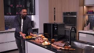 GE Appliances Profile Smart Indoor Smoker: 6 Preset Food Settings