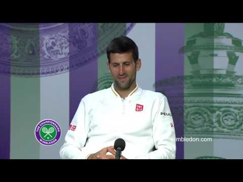 Novak Djokovic third round press conference
