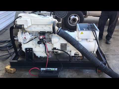 John Deere Power Marine , 50 kW , Marine Diesel Generator , Serial No  PE4045D539261