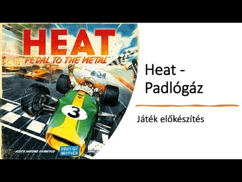 Heat Padlógáz - Játék előkészítés - Robert SoloPlay