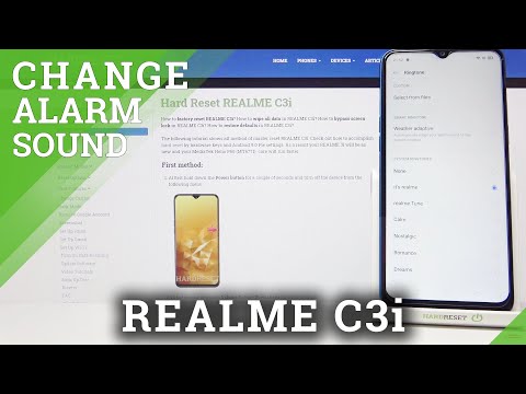 Realme C3i - Presentation of Alarm Tones!