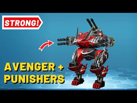 FENRIR with Avenger and Punishers MAX MK2 - War Robots Gameplay part 2