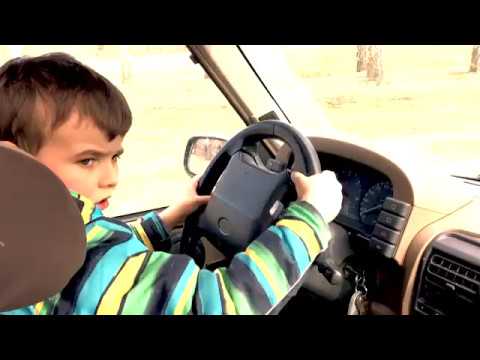 8 year old Miky driving a bus (Double Decker Driving School)