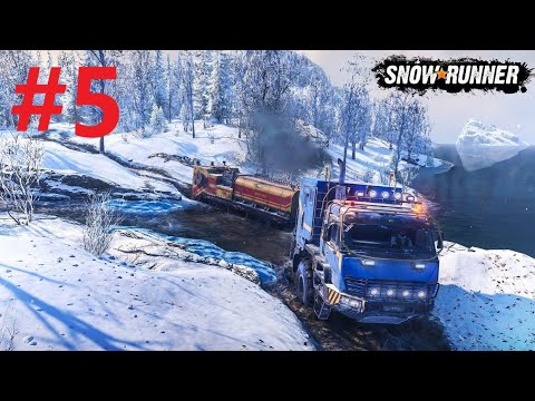 SNOWRUNNER Gameplay Walkthrough Part 5 ( PlayStation 4, Xbox One, PC )