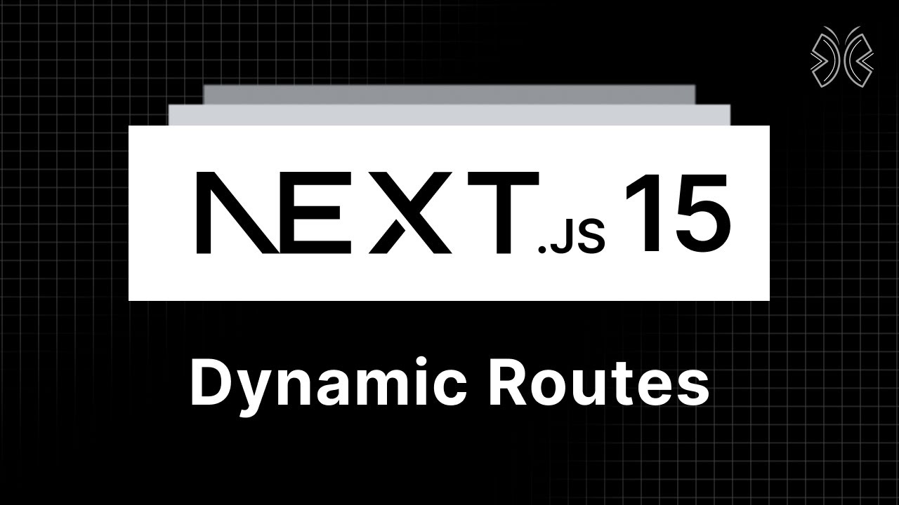 Next.js 15 Tutorial - 7 - Dynamic Routes