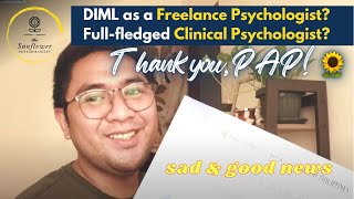 FULL-FLEDGED CLINICAL PSYCHOLOGIST NA BA? Kaganapan sa buhay. :D