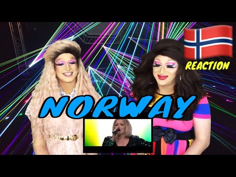 NORWAY 🇳🇴 ESC 2019 | AMERICAN DRAG QUEENS REACTION VIDEO | KEiiNO "Spirit In The Sky"
