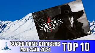 Top 10 Board Game Climbers for Week Ending in March 24th 2021