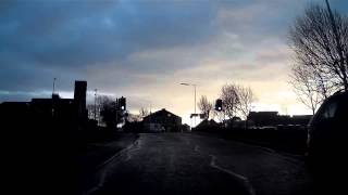 Winter Sunrise Drive To Anstruther East Neuk Of Fife Scotland