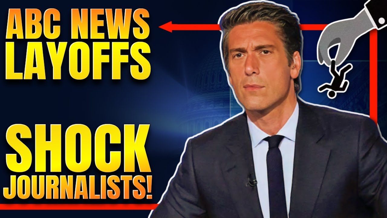 ABC News Layoffs SHOCK Journalists: Disney DELETES 538, Legacy Media in SHAMBLES!