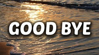 Cover art for Goodbye