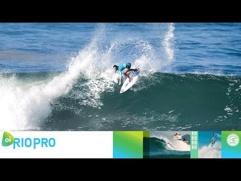 Gilmore vs. Van Dijk vs. Marks - Round Three, Heat 2 - Oi Rio Women's Pro 2018