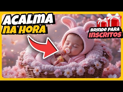 Música calma para relaxar bebê recém nascido no banho 👶