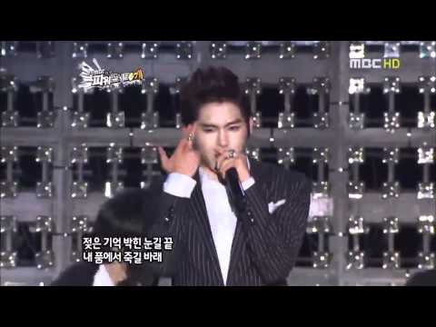 111010 - Infinite - Be Mine @ MBC 5th Power Concert