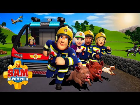 Aventures des équipes de pompiers 🔥| Épisodes complets de Sam le pompier ! | Compilation d'
