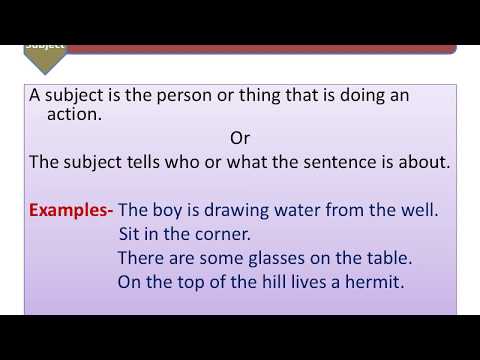 Class 8, English Language, Chapter 1, Part 3 Sentences by Tripti Sharma