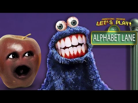 Midget Apple Plays - Alphabet Lane (Scary Sesame Street!)