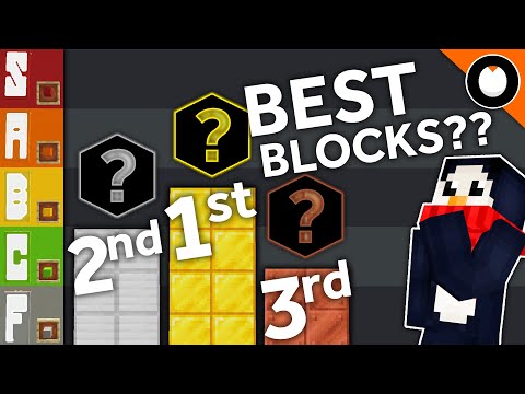 Ranking the BEST Minecraft Building Blocks (Tier List)