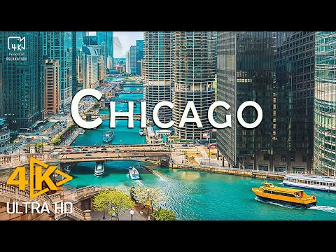 CHICAGO 4K UHD - Why should you visit Chicago once? The Windy City | Nature Relaxation Film