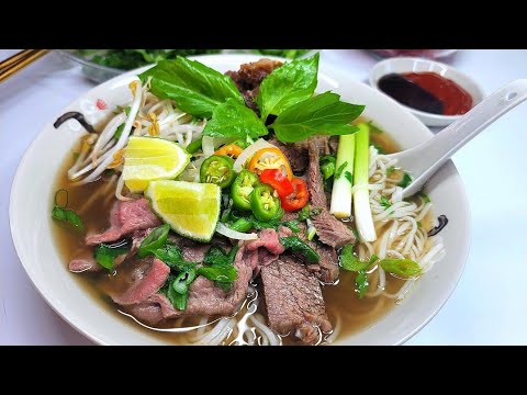 PHO BO/ vietnamese beef noodle soup | recipe