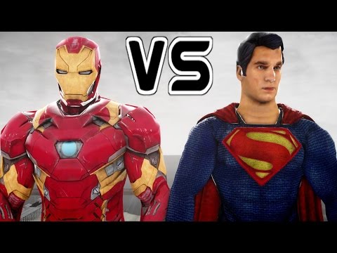 IRON MAN VS SUPERMAN - EPIC SUPERHEROES BATTLE | DEATH MATCH