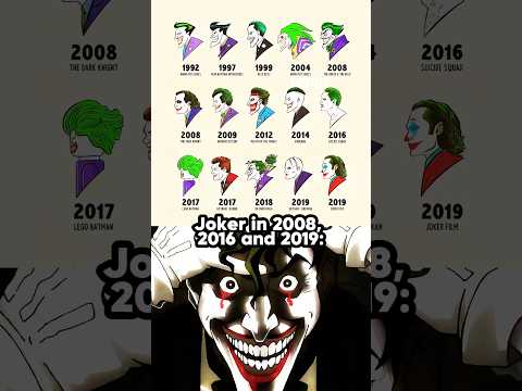 Joker's Evolution 😥