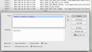Faster replace with grep
