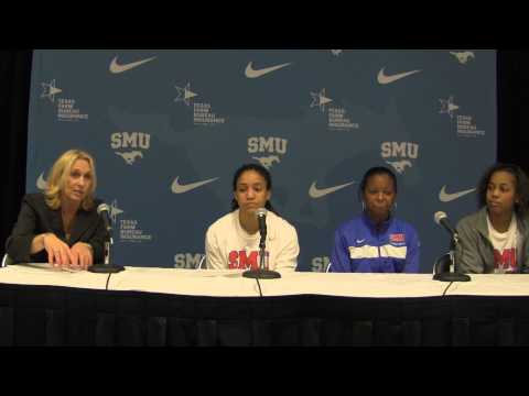 SMU 72, TCU 68 - HC Rhonda Rompola & Players post-game - Nov. 13, 2013