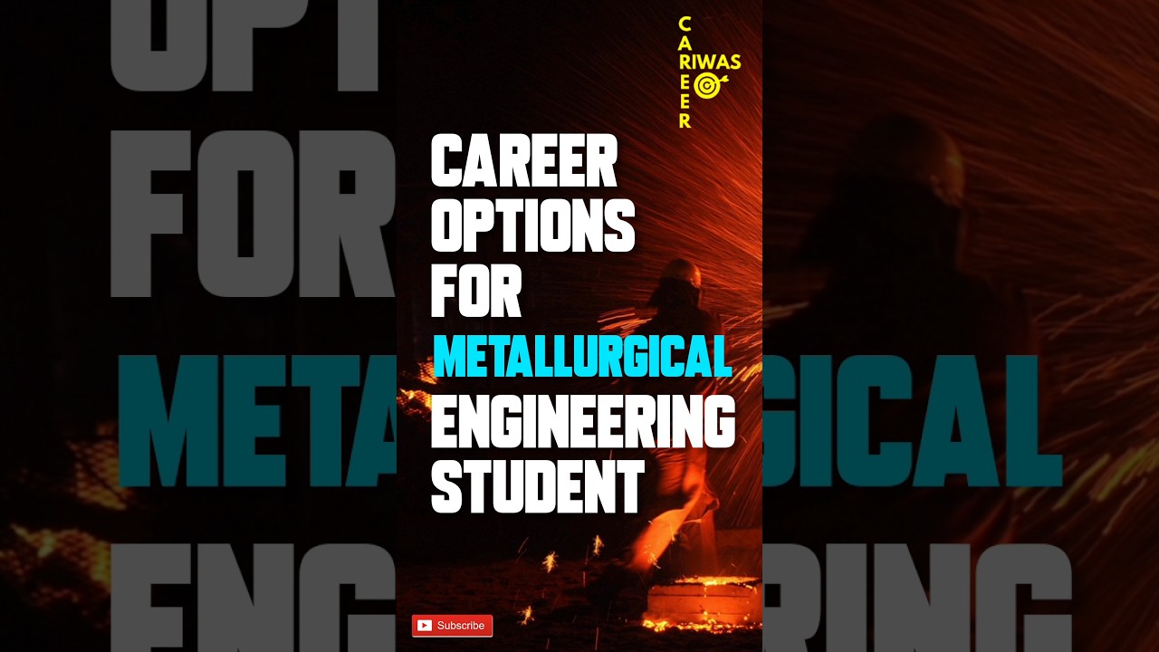 Metallurgy Engineering Career Options #careerwithriwas #metallurgical #metallurgy #metallurgyjob