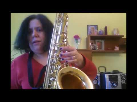 Saksofon   Moje pierwsze chwyty