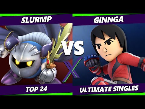 S@X 384 Online Top 24 - Slurmp (Meta Knight) Vs. Ginnga (Mii Brawler) Smash Ultimate - SSBU