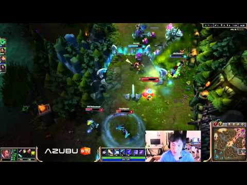 Doublelift & Aphromoo - Lucian & Thresh - bot «Beast» [R/m] (Challenger I)